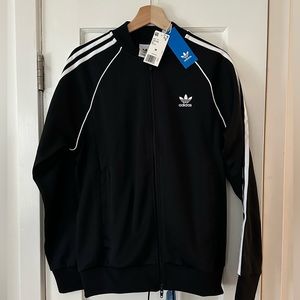 Blk Adidas Full Track suit / Zip Up Jacket and Pants